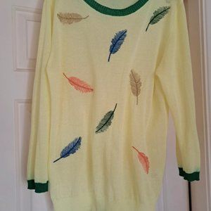 Pretty sheer summer jumper